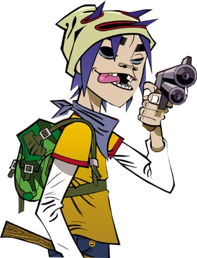 Эмодзи Gorillaz Pack