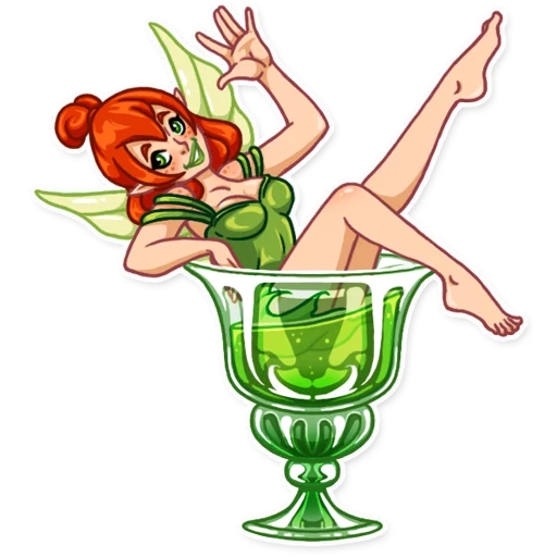 Эмодзи Green Fairy