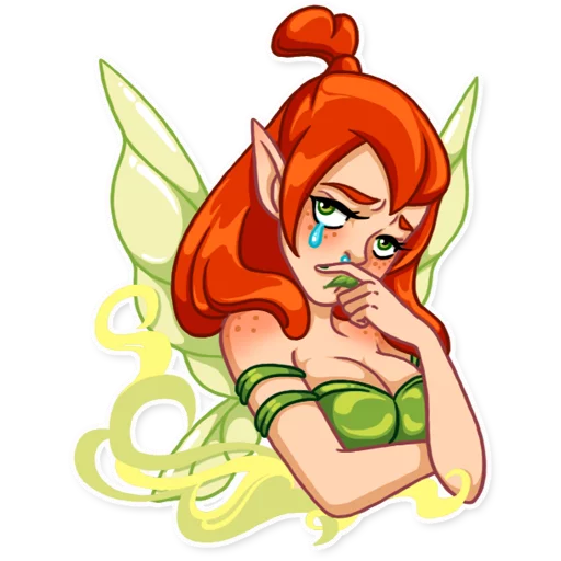 Эмодзи Green Fairy