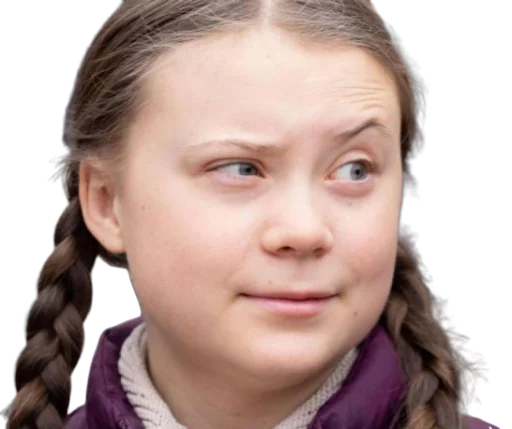 Эмодзи Greta Thunberg