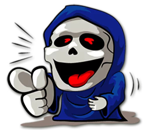 Эмодзи Grim Reaper