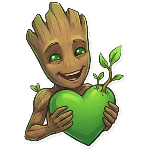 Эмодзи Groot