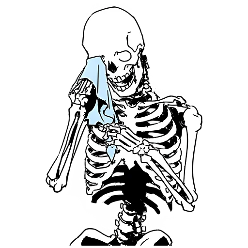 Эмодзи Груда костей ч.1