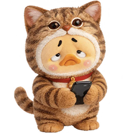 Эмодзи Утенок котенок