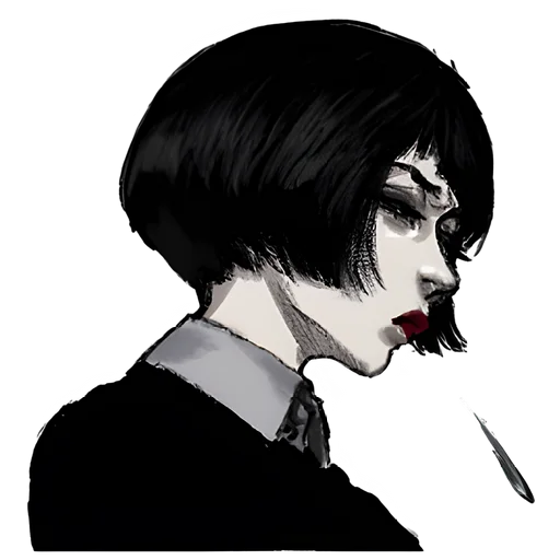 Эмодзи Грустная девочка