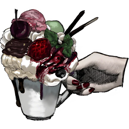 Эмодзи Грустная девочка