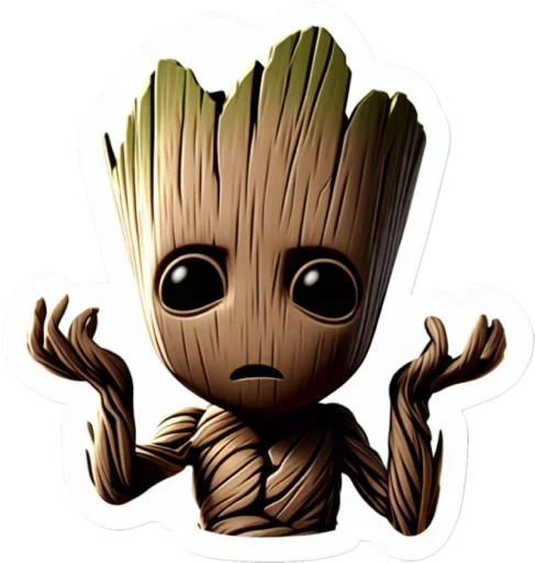 Эмодзи Грут