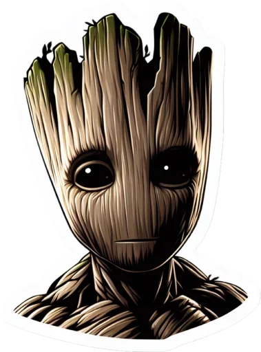 Эмодзи Грут