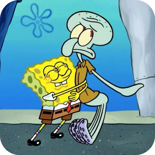 Эмодзи Sponge Bob