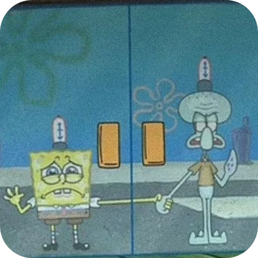 Эмодзи Sponge Bob