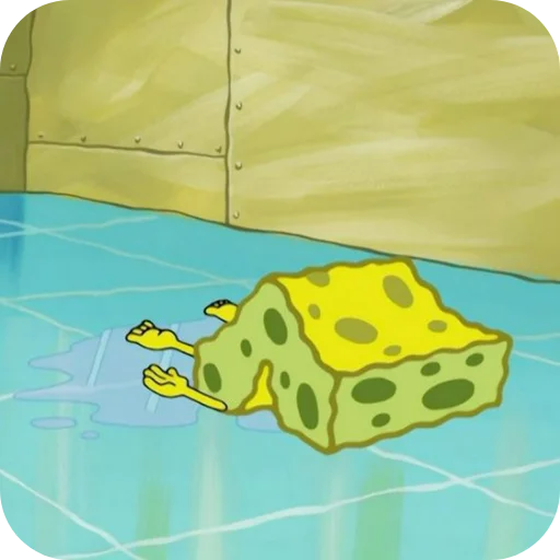 Эмодзи Sponge Bob