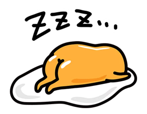 Эмодзи Gudetama