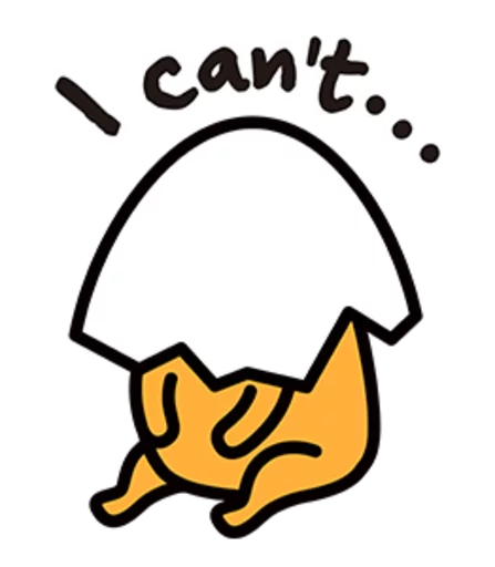 Эмодзи Gudetama