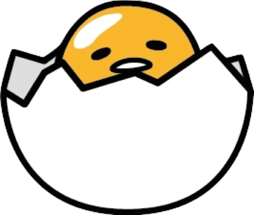 Эмодзи Gudetama for Svikipiki