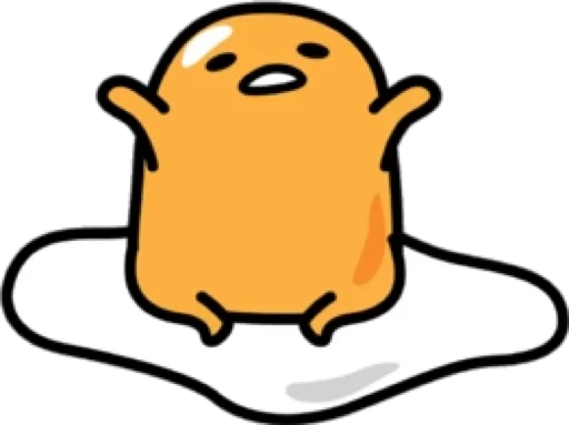 Эмодзи Gudetama for Svikipiki