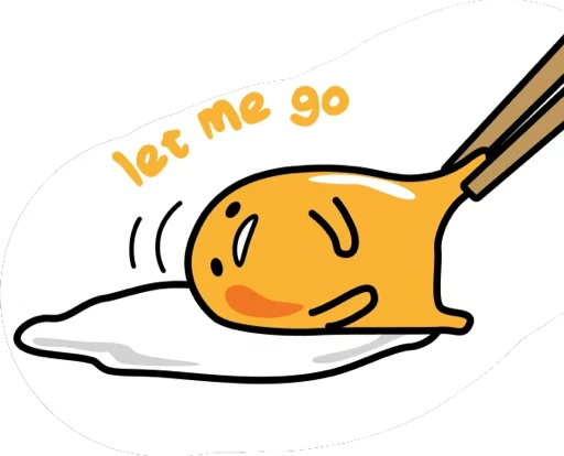 Эмодзи Gudetama for Svikipiki