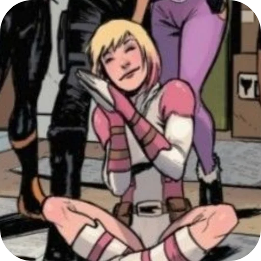 Эмодзи Gwenpool