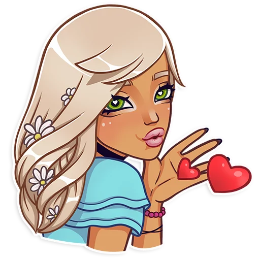 Эмодзи Gyaru