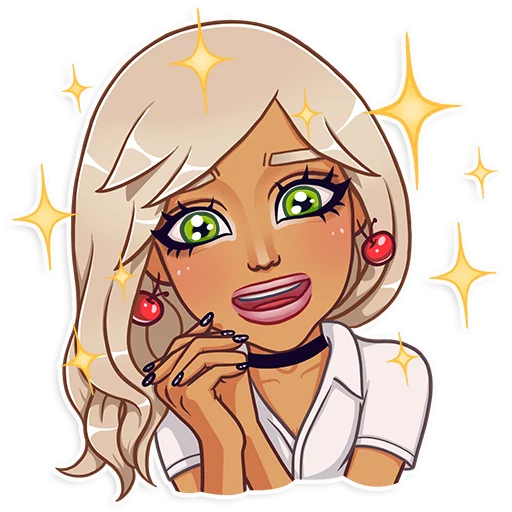 Эмодзи Gyaru