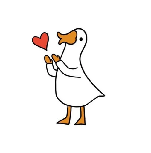 Эмодзи Гусь