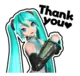Эмодзи Hatsune Miku: Project DIVA Future Tone