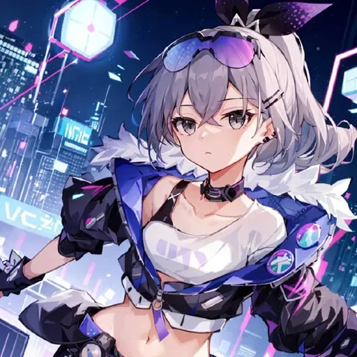 Эмодзи Silver wolf - Honkai: Star Rail