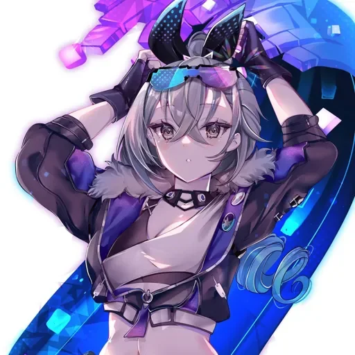 Эмодзи Silver wolf - Honkai: Star Rail