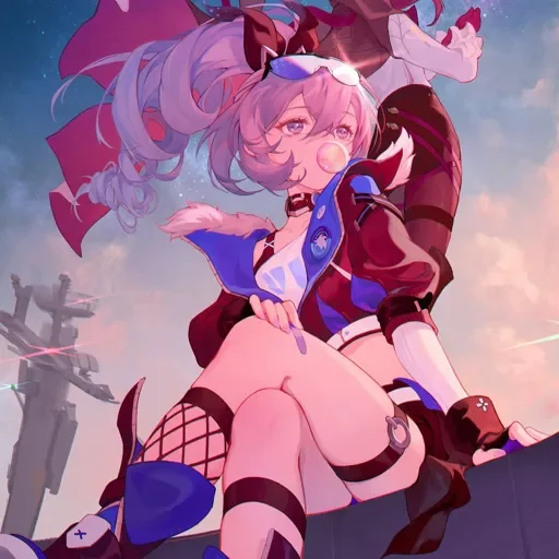 Эмодзи Silver wolf - Honkai: Star Rail