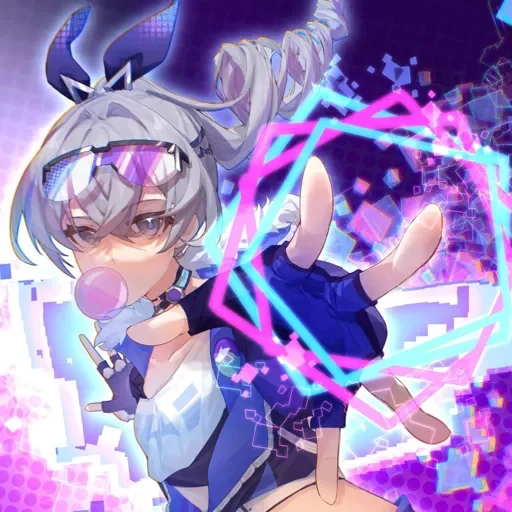 Эмодзи Silver wolf - Honkai: Star Rail