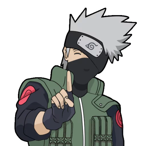 Эмодзи Hatake Kakashi