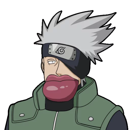 Эмодзи Hatake Kakashi