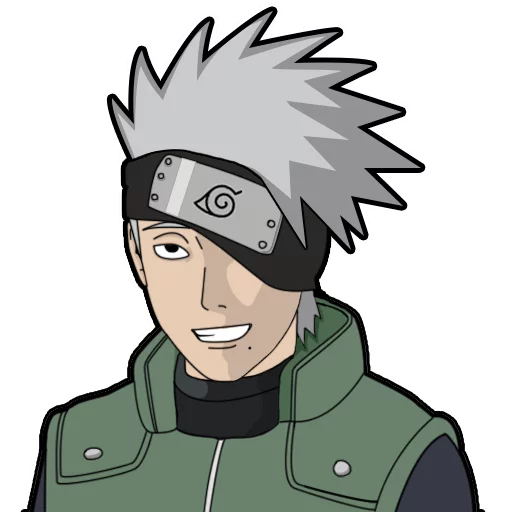 Эмодзи Hatake Kakashi
