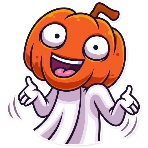 Эмодзи Halloween Ghost