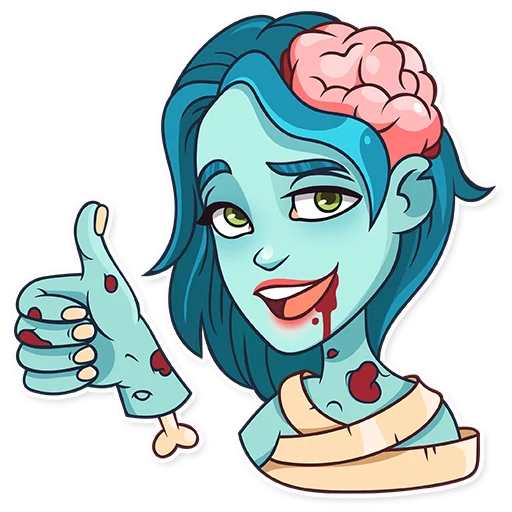 Эмодзи Halloween Girl