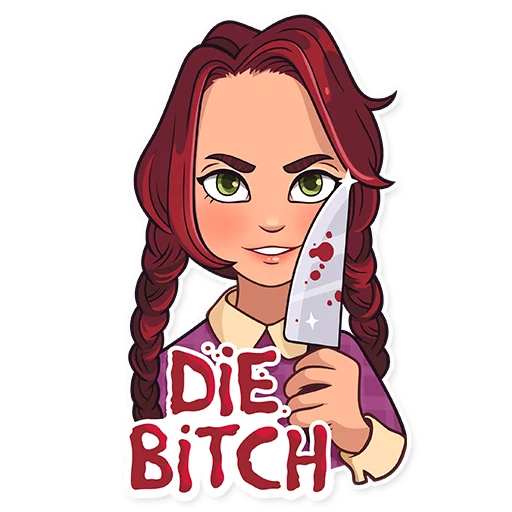 Эмодзи Halloween Girl