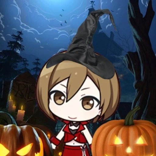 Эмодзи Halloween Sekai