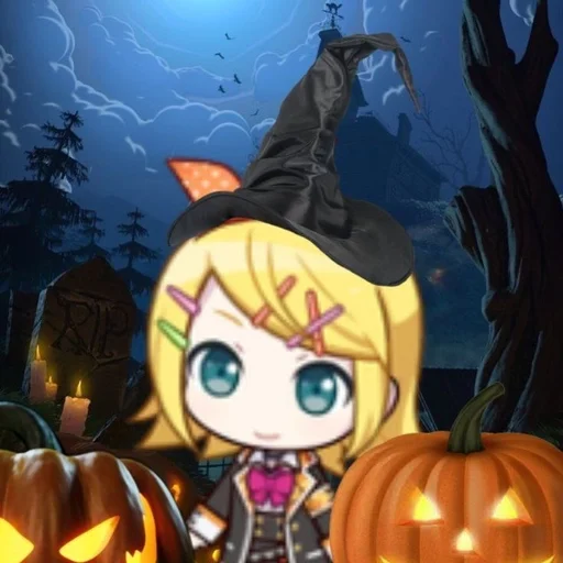 Эмодзи Halloween Sekai