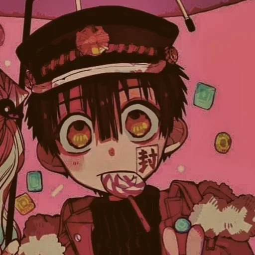 Эмодзи Туалетный мальчик Ханако кун