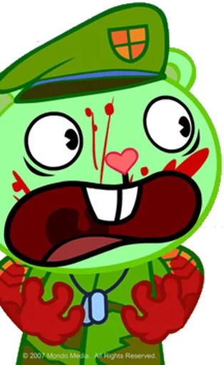Эмодзи Happy Tree Friends