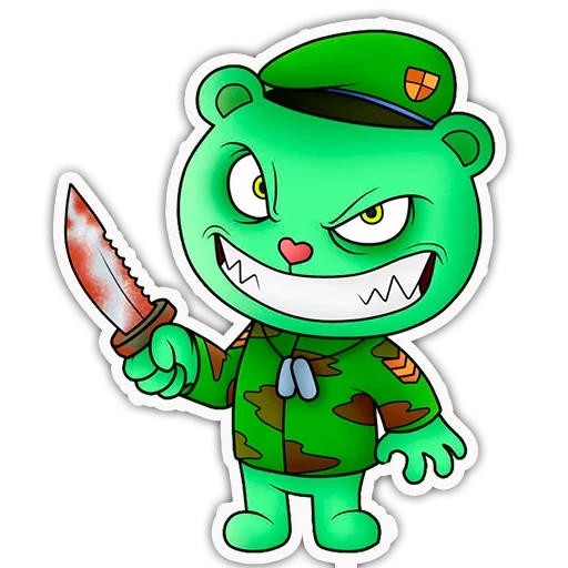 Эмодзи Happy Tree Friends