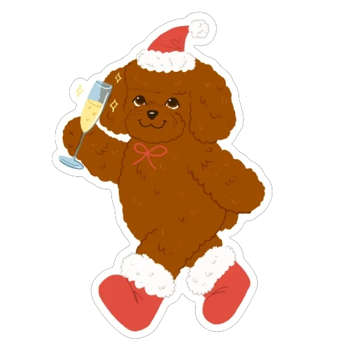 Эмодзи happy woof year