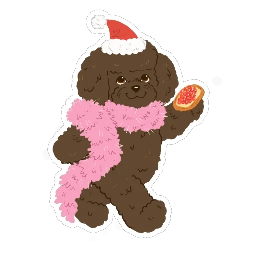 Эмодзи happy woof year