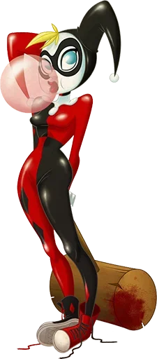Эмодзи Harley Quinn