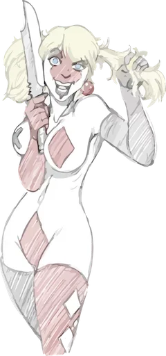 Эмодзи Harley Quinn
