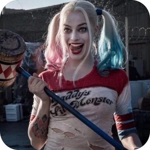 Эмодзи Harley Quinn