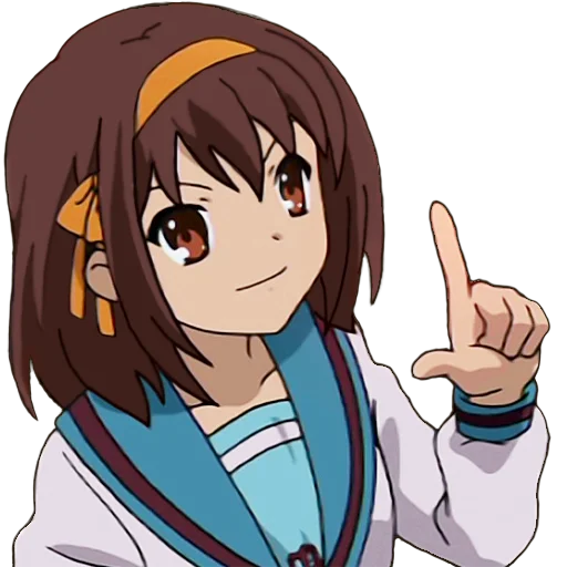 Эмодзи Haruhi Suzumiya