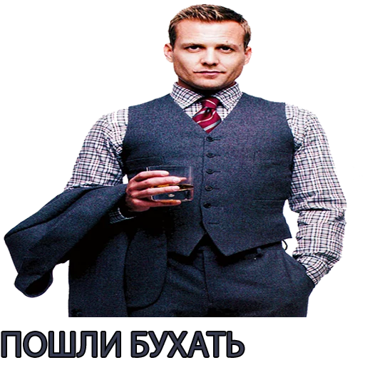 Эмодзи Harvey Specter Russian Speaker ™