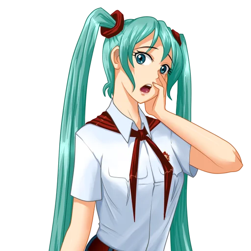 Эмодзи Hatsune Miku