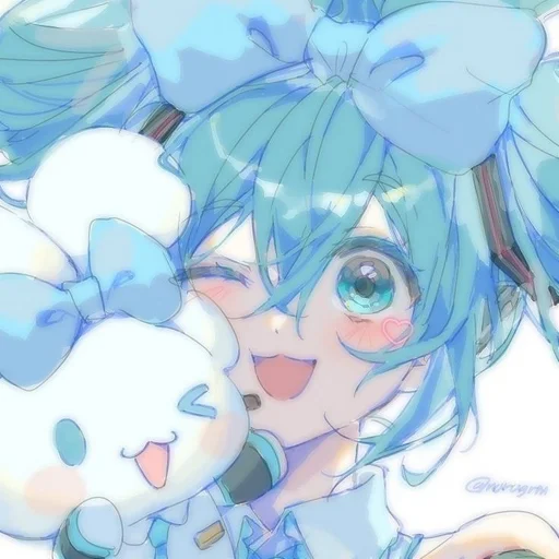 Эмодзи Хатсуне Мику