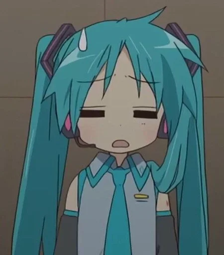 Эмодзи Hatsune Miku